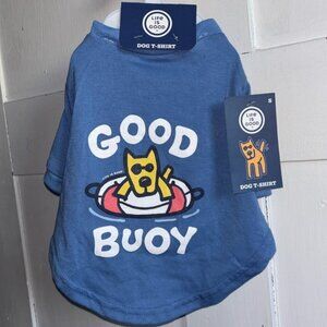 Life Is Good Puppy / Dog Good Buoy T Shirt  | Small | New